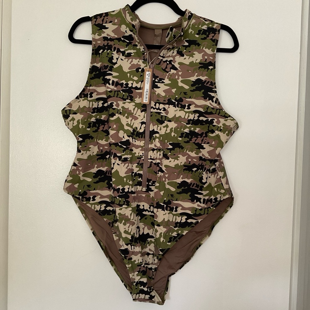 Skims sleeveless one piece swimsuit